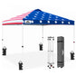 Easy Setup Straight Leg 10x10 Pop Up Canopy Tent w/ 100 sqft of Shade - Eagle Peak Custom Canopy Tent