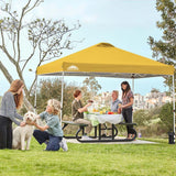 Easy Setup Straight Leg 10x10 Pop Up Canopy Tent w/ 100 sqft of Shade - Eagle Peak Custom Canopy Tent