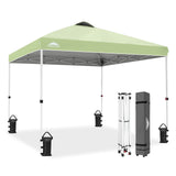 Easy Setup Straight Leg 10x10 Pop Up Canopy Tent w/ 100 sqft of Shade - Eagle Peak®