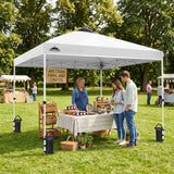 Easy Setup Straight Leg 10x10 Pop Up Canopy Tent w/ 100 sqft of Shade - Eagle Peak®
