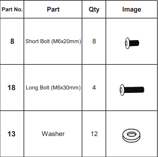 EP - M89 - Hardware Kit - Eagle Peak Custom Canopy Tent