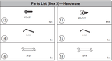 EP-SSP80H-Hardware Kit - Eagle Peak®