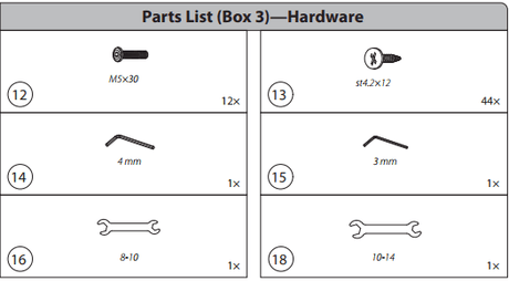 EP-SSP80H-Hardware Kit - Eagle Peak®
