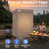 Flat Top 4x4 Pop-up Canopy Changing Room - Eagle Peak®