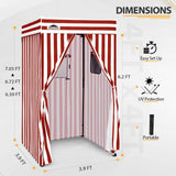 Flat Top 4x4 Pop - up Canopy Changing Room - Eagle Peak Custom Canopy Tent