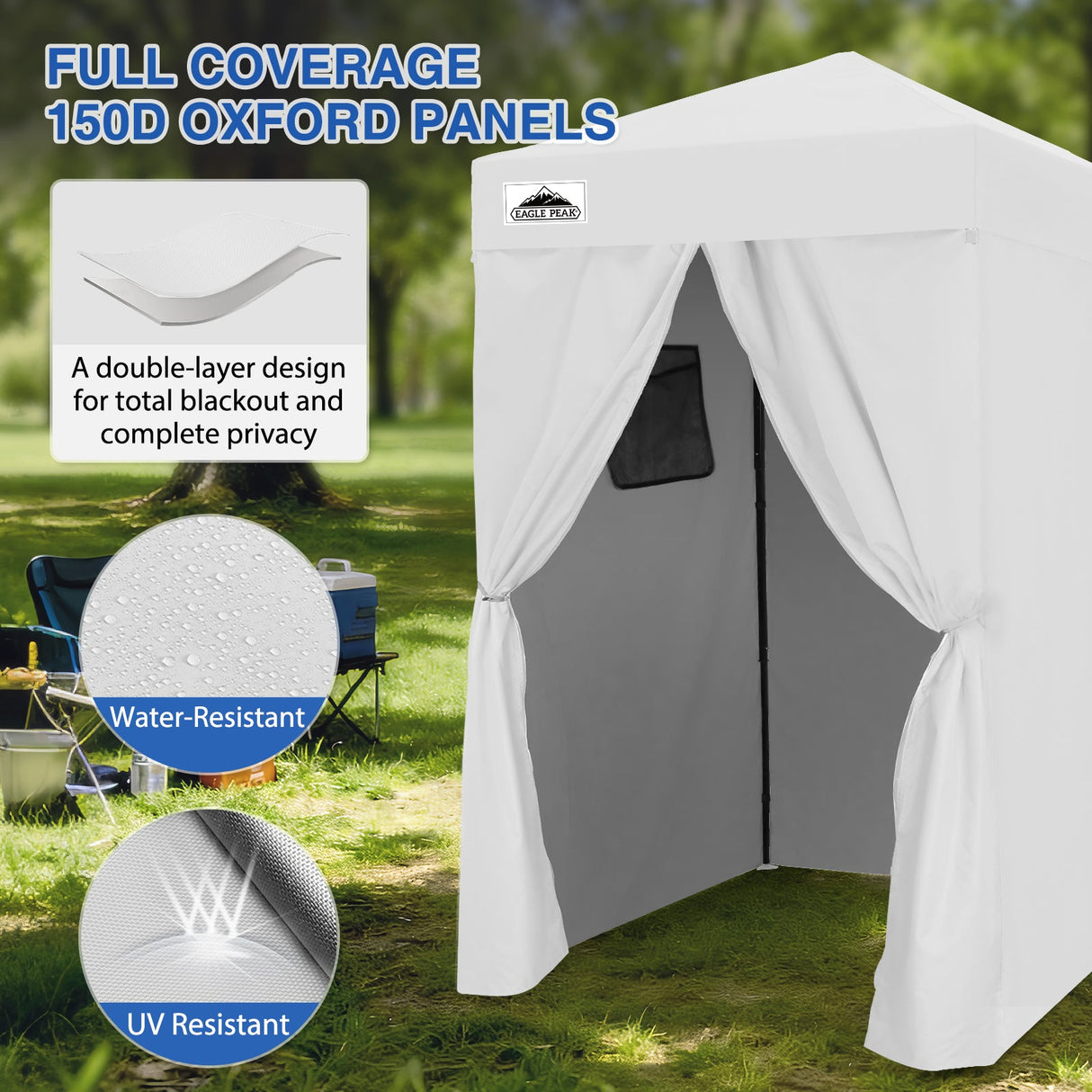 Flex Ultra Compact 4x4 Changing Room - Eagle Peak Custom Canopy Tent