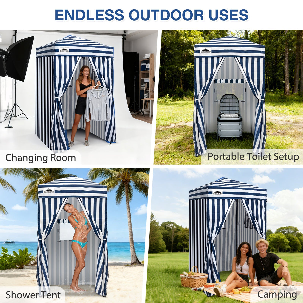 Flex Ultra Compact 4x4 Changing Room - Eagle Peak Custom Canopy Tent