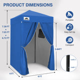 Flex Ultra Compact 4x4 Changing Room - Eagle Peak Custom Canopy Tent