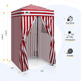 Flex Ultra Compact 4x4 Pop Up Changing Room Canopy - Eagle Peak Custom Canopy Tent
