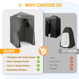 Flex Ultra Compact 4x4 Pop Up Changing Room Canopy - Eagle Peak Custom Canopy Tent