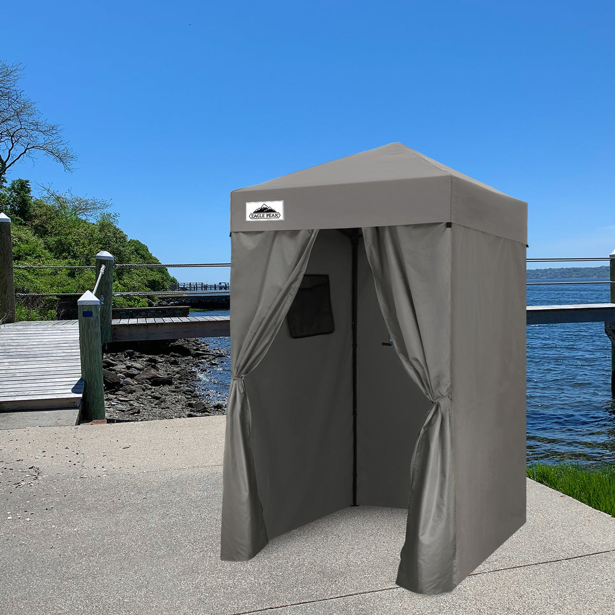 Flex Ultra Compact 4x4 Pop Up Changing Room Canopy - Eagle Peak Custom Canopy Tent