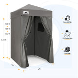 Flex Ultra Compact 4x4 Pop Up Changing Room Canopy - Eagle Peak Custom Canopy Tent