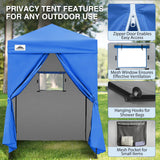 Flex Ultra Compact 5x5 Changing Room - Eagle Peak Custom Canopy Tent