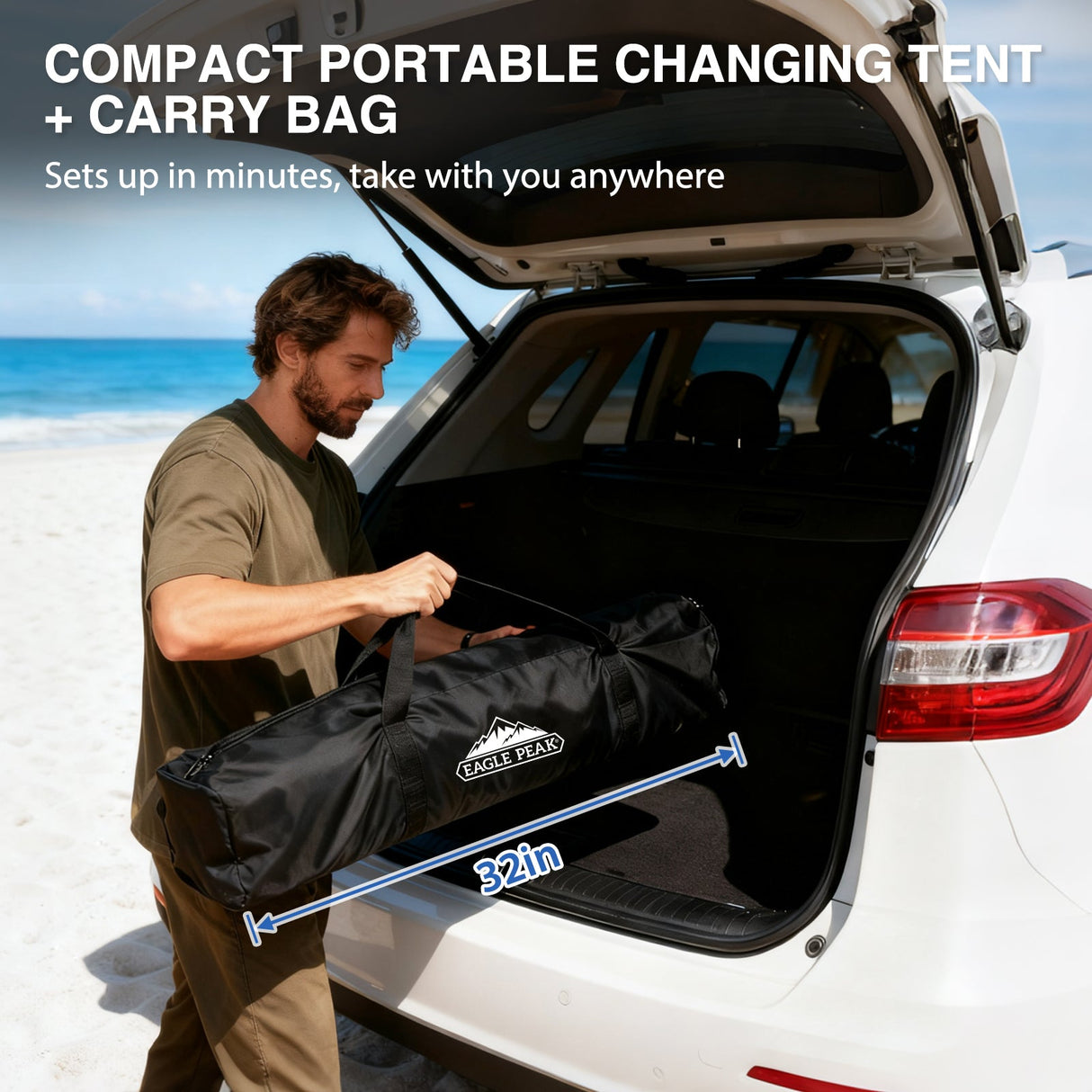 Flex Ultra Compact 5x5 Changing Room - Eagle Peak Custom Canopy Tent