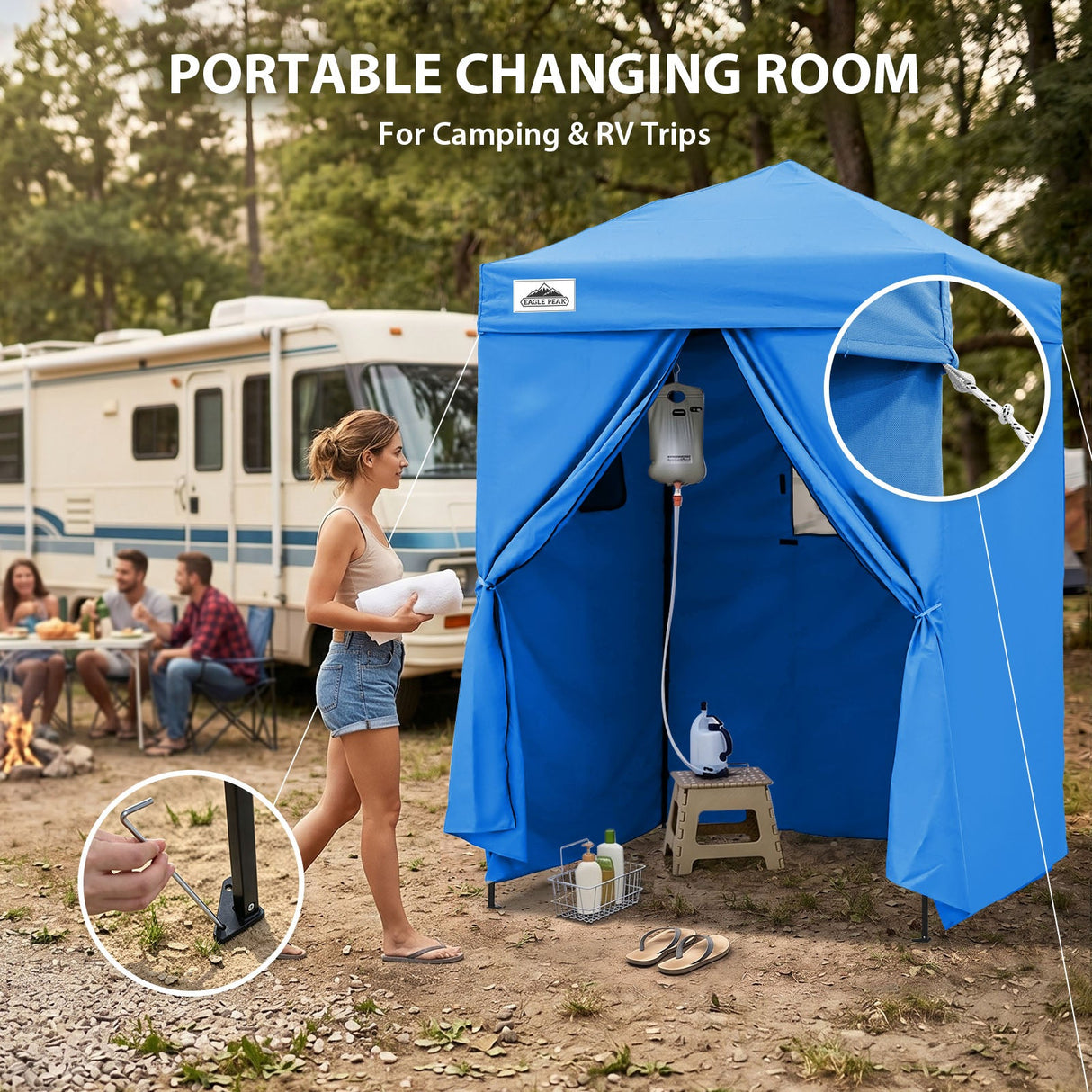 Flex Ultra Compact 5x5 Pop-up Canopy - Eagle Peak®