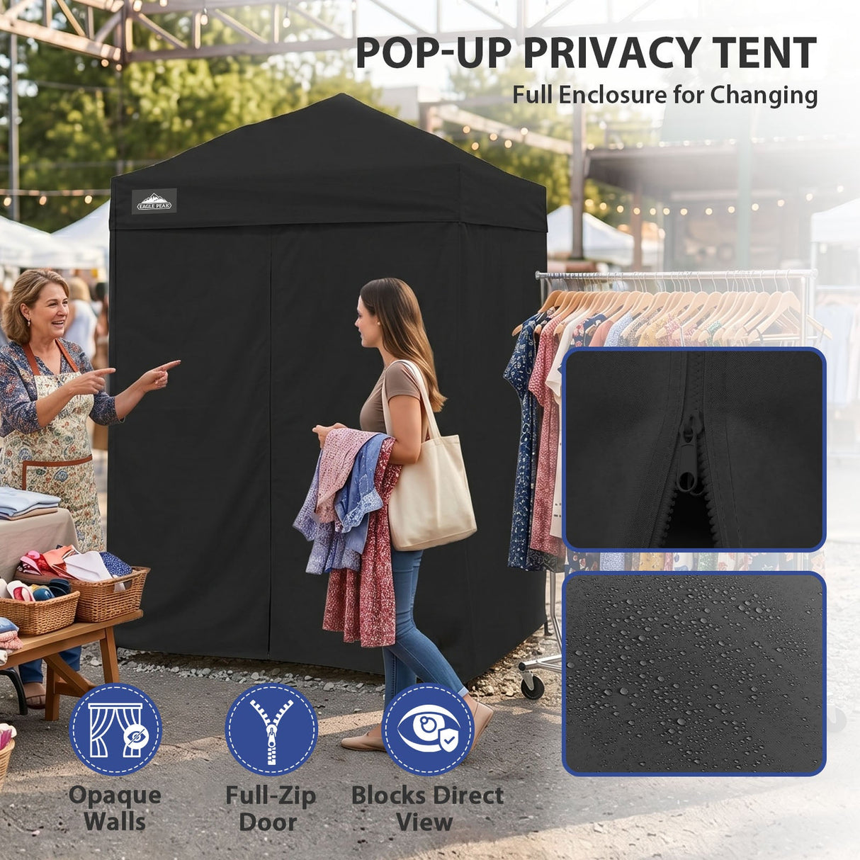 Flex Ultra Compact 5x5 Pop-up Canopy - Eagle Peak®