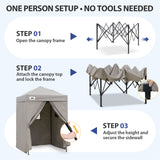 Flex Ultra Compact 5x5 Pop-up Canopy - Eagle Peak®