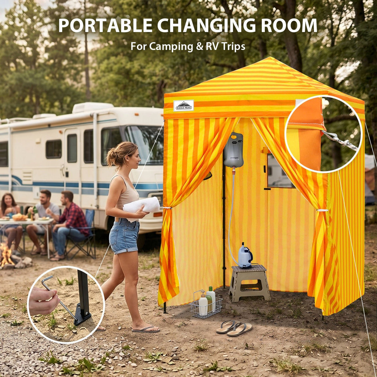 Flex Ultra Compact 5x5 Pop-up Canopy - Eagle Peak®