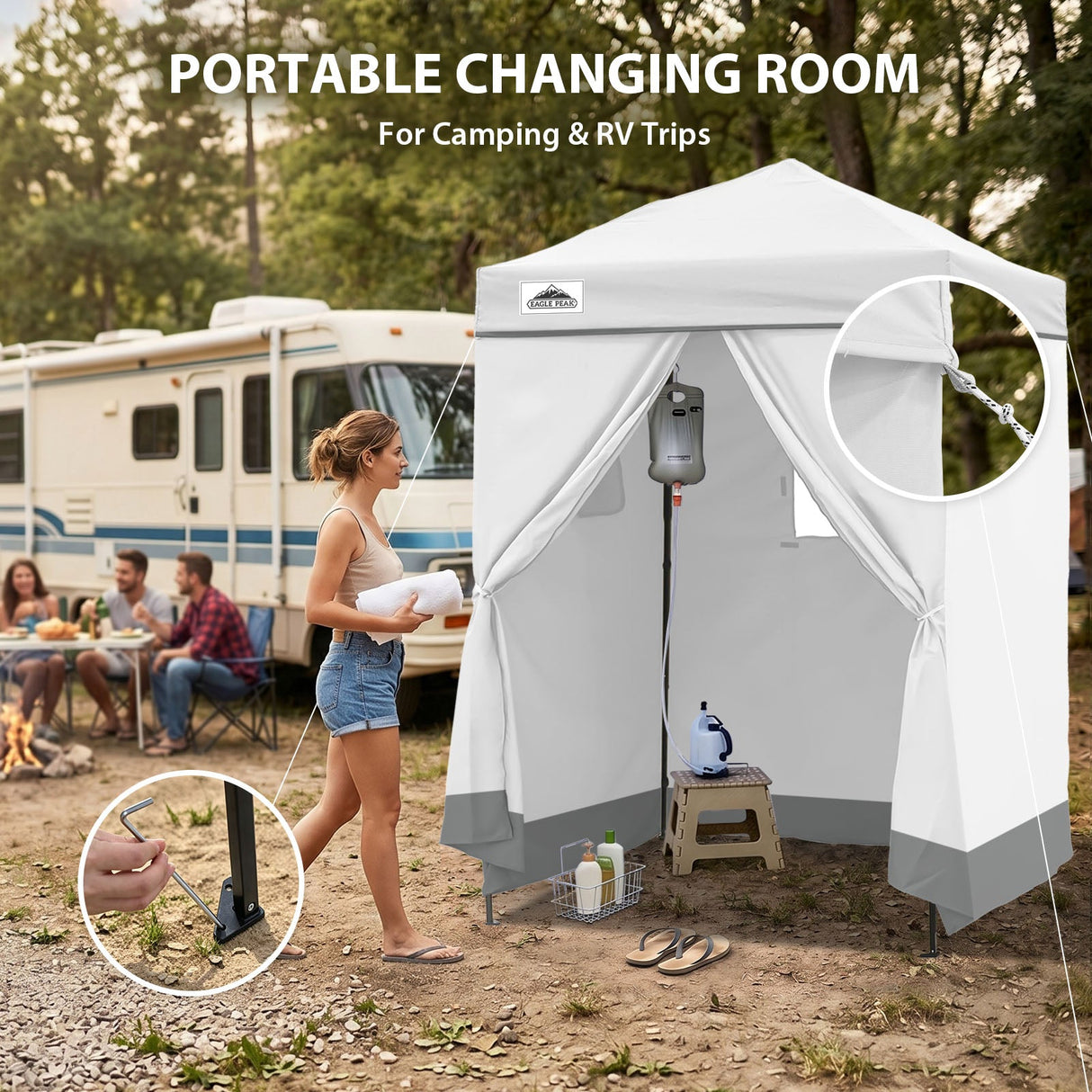Flex Ultra Compact 5x5 Pop-up Canopy - Eagle Peak®