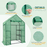 61"x28"x79"Walk in 3-Tier Greenhouse