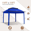 EAGLE PEAK 11x11 Pop-Up Gazebo Tent Instant with Mosquito Netting Outdoor Gazebo Shelter with 121 Square Feet of Shade