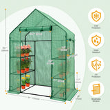 61"x28"x79"Walk in 3-Tier Greenhouse