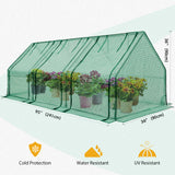 EAGLE PEAK Mini Garden Portable Greenhouse - 2 sizes 71x36x36;  95x36x36