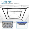 EAGLE PEAK 10x10 Pop up Canopy Tent Mesh Shelf, Universal Gear Loft Hanging Shelf, Fits for Most 10x10 Instant Canopies