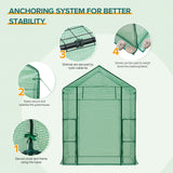 61"x28"x79"Walk in 3-Tier Greenhouse