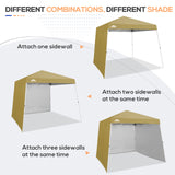 Sunwall / Sidewall for 10x10 Slant Leg Canopy Only, 1 Sidewall