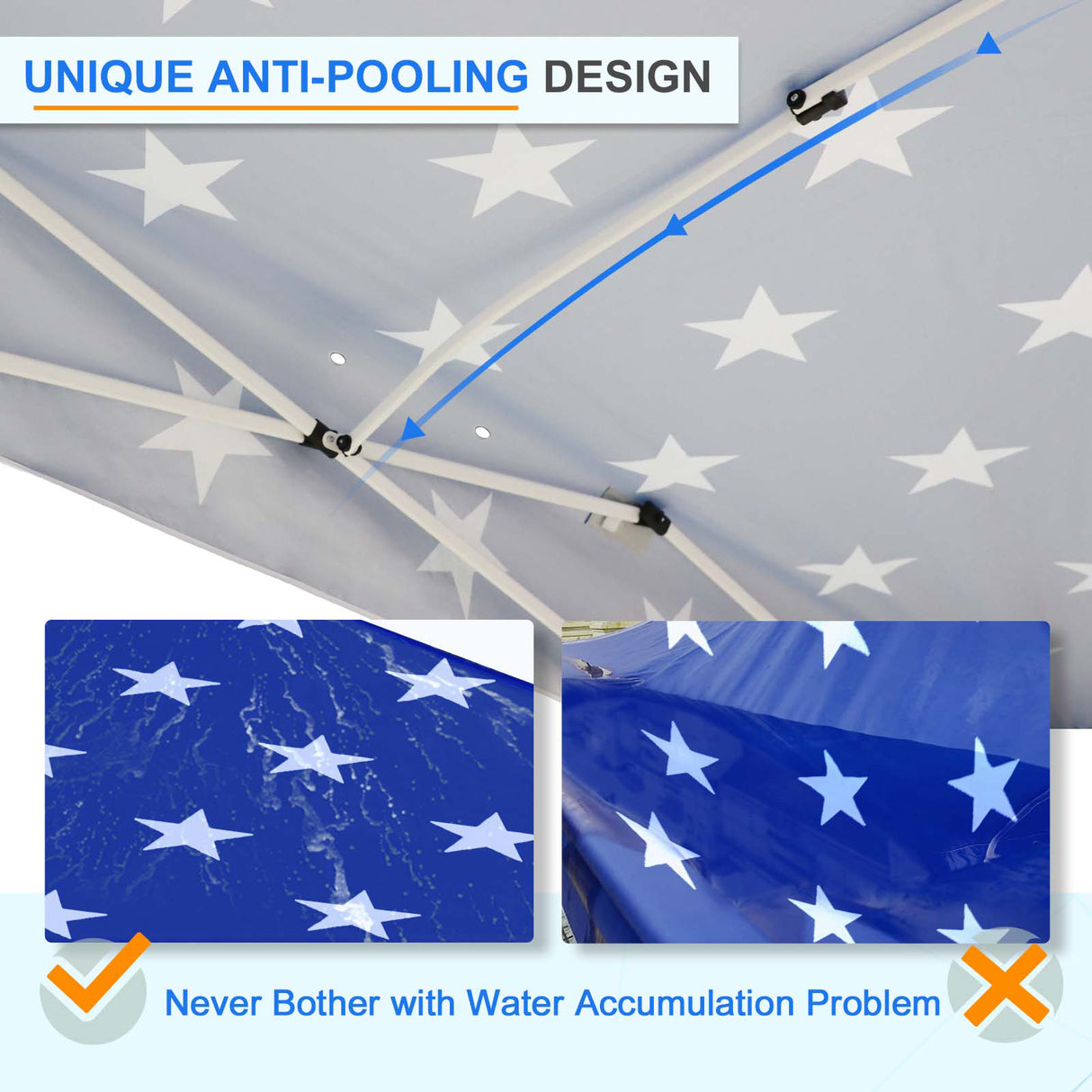 12x12 Commercial Heavy Duty Pop up Canopy with 1 Sidewall