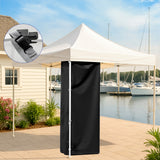 Portable Privacy Tent Hanging Privacy Curtain, Square/Triangular, Black