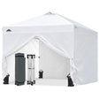 Heavy Duty 10x10 Pop Up Canopy Tent, 4 Canopy Sidewalls - Eagle Peak®