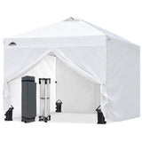 Heavy Duty 10x10 Pop Up Canopy Tent, 4 Canopy Sidewalls - Eagle Peak®