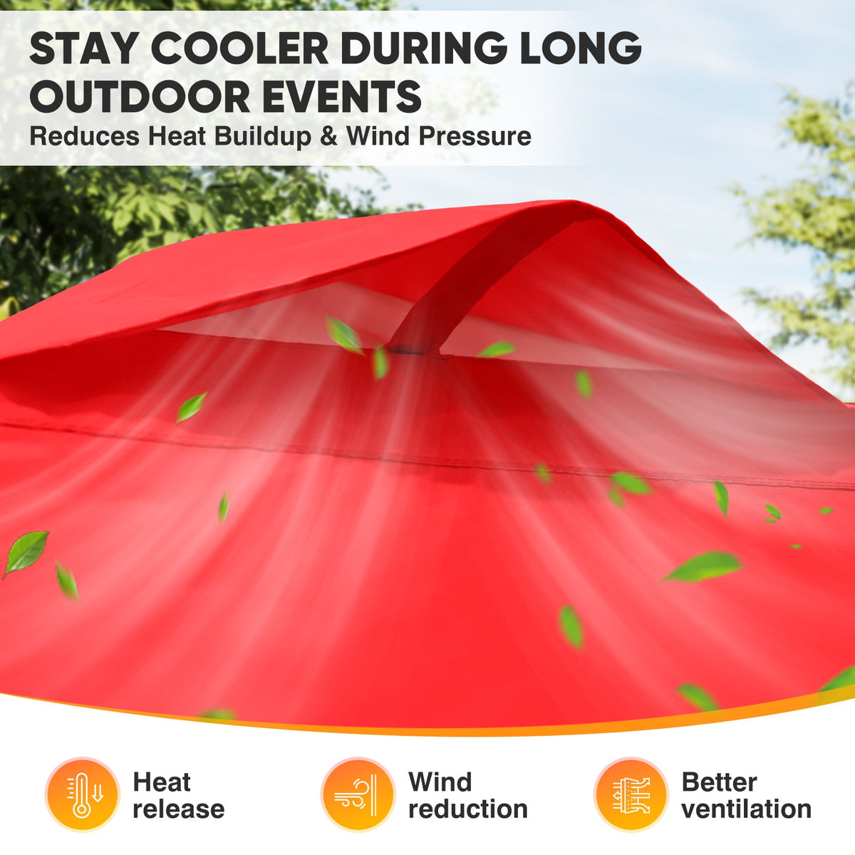 Heavy Duty 10x10 Pop Up Canopy Tent, 4 Canopy Sidewalls - Eagle Peak®