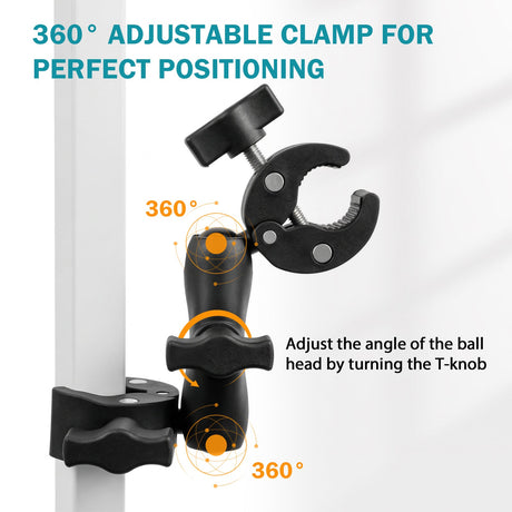 Heavy Duty Adjustable Clamp Mount - Eagle Peak