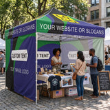 Heavy-Duty Canopy Tent with Your Logo and Custom Design 10x10 ft, CLICK TO CONFIGURE - Package Prices Start at $579.99 - Eagle Peak®