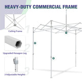 Heavy - Duty Canopy Tent with Your Logo and Custom Design 10x10 ft, CLICK TO CONFIGURE - Package Prices Start at $579.99 - Eagle Peak Custom Canopy Tent
