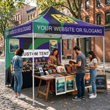 Heavy-Duty Canopy Tent with Your Logo and Custom Design 10x10 ft, CLICK TO CONFIGURE - Package Prices Start at $579.99 - Eagle Peak®