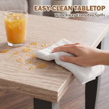 Modern Outdoor Side Table, Wood Grain Top - Eagle Peak®