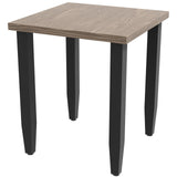 Modern Outdoor Side Table, Wood Grain Top - Eagle Peak®