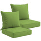 Outdoor Deep Seat Cushion Set, 25 x 25 x 5 inch ,Set of 2 - Eagle Peak