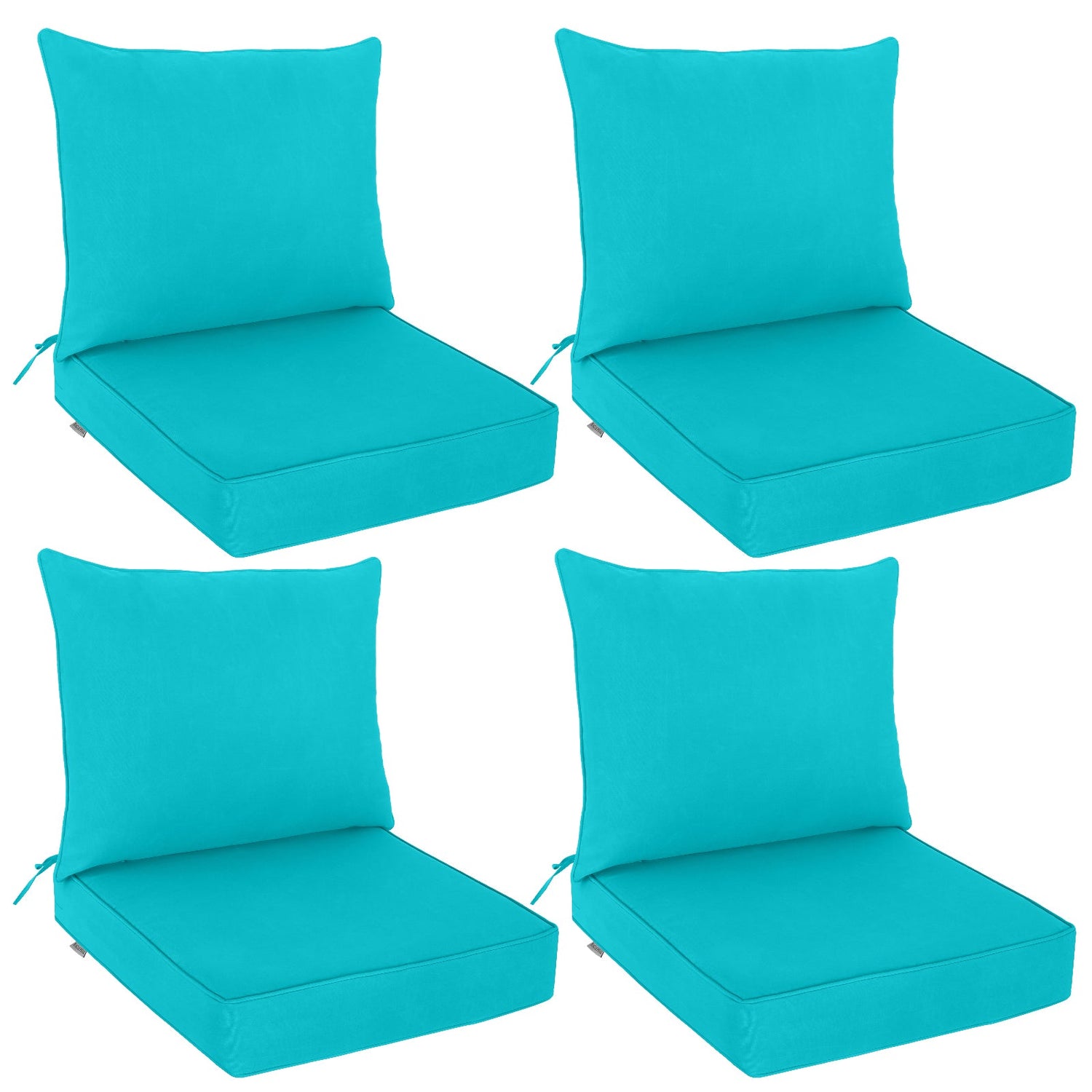 Eagle Peak Outdoor Deep Seat Cushion Set