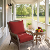 Outdoor Deep Seat Cushion Set, 25 x 25 x 5 inch, Set of 4 - Eagle Peak Custom Canopy Tent