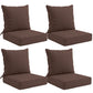 Outdoor Deep Seat Cushion Set, 25 x 25 x 5 inch, Set of 4 - Eagle Peak