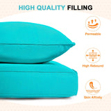 Outdoor Deep Seat Cushion Set, 25 x 25 x 5 inch, Set of 4 - Eagle Peak Custom Canopy Tent