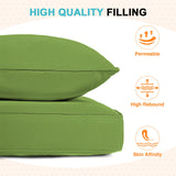 Outdoor Deep Seat Cushion Set, 25 x 25 x 5 inch, Set of 4 - Eagle Peak Custom Canopy Tent