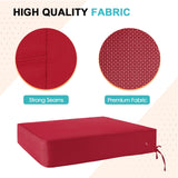 Outdoor Deep Seat Cushion Set, 25 x 25 x 5 inch, Set of 4 - Eagle Peak Custom Canopy Tent