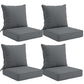 Outdoor Deep Seat Cushion Set, 25 x 25 x 5 inch, Set of 4 - Eagle Peak