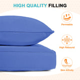 Outdoor Deep Seat Cushion Set, 25 x 25 x 5 inch, Set of 4 - Eagle Peak Custom Canopy Tent